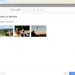 Lägga till bilder & skapa album i Google+
