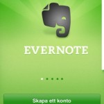 Evernote mobilapp