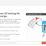 Webmaster tools